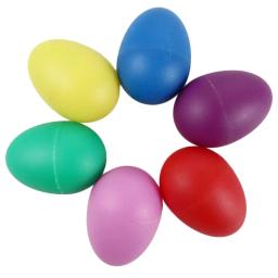 Percussão Plástica Maracas Musical Sound Egg, instrumento Musical colorido, criança - Image 4
