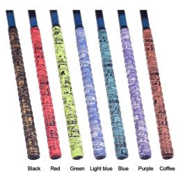 Anti-Slip Raquete Grip Tape, Espessado Vara De Pesca, Gradiente De Cor, Badminton Raquete, Colorido Grip Tape, Tênis Raquete - Image 3