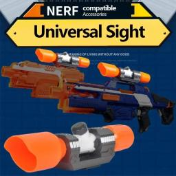 Acessórios universais para armas de brinquedo, para nerf n-strike elite series silenciador cauda estoque lanterna balas macias arma de brinquedo mosdified - Image 5