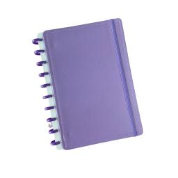 Caderno de Disco Sistema Inteligente Grande Roxo - Image 1
