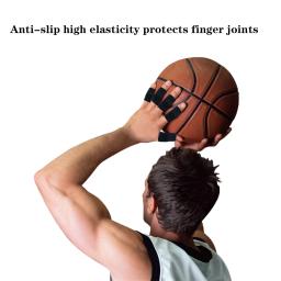 10pcs dedo manga suporte polegar dedo tala cinta protetor respirável elástico remendo fita esportes guarda alívio dor - Image 6