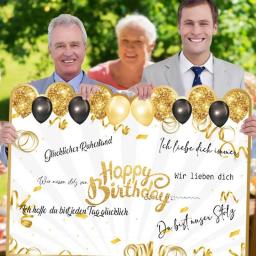 Enorme cartão de aniversário 21x15in, cartão personalizado de tamanho grande, cartões de feliz aniversário, grandes sinais de festa de feliz aniversário, livro de visitas gigante - Image 2