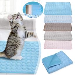 Almofada de dormir para pequenos animais de estimação, Ice Mats for Dogs, Sofá Nest Bed para o verão, W9j0 - Image 1
