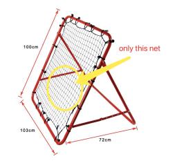 Indoor Fitness Futebol Bounce Net, Acessórios De Treinamento, Lazer - Image 1