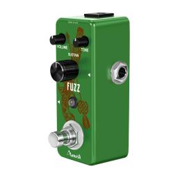 Amuzik-Fuzz Pedal para guitarra elétrica e baixo, efeito Fuzz tradicional, Full Metal Shell, True Bypass, LEF-306 - Image 5