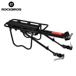 ROCKBROS-Bicicleta Traseiro Rack, Ciclismo Quick Release, de alta resistência, liga de alumínio, MTB bicicleta, suporte de bagagem - Image 1
