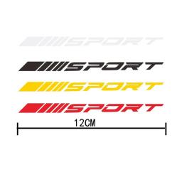 Decorativos Car Styling Adesivos, Jantes, Sport Racing, Stripes DIY, Acessórios de carro, SUV, Caminhão, Moda, Emblema, 4 pcs - Image 6