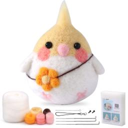 Kits agulha feltragem com ferramentas para iniciantes e adultos, boneca fazendo suprimentos - Image 1
