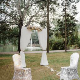 Capa universal para cadeiras de festa, alta qualidade, elegante, cabida, para salas de jantar, festa de casamento, celebração, decoração de hotel - Image 4