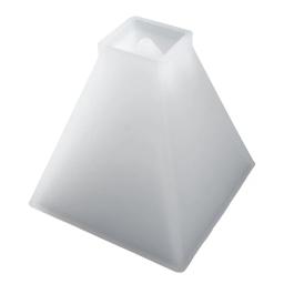 Molde De Vela De Silicone Pirâmide Transparente, Molde De Arte De Resina, Aromaterapia DIY, Fabricação De Vela Artesanal, Moldes Ferramenta Suprimentos, 20-95mm - Image 6