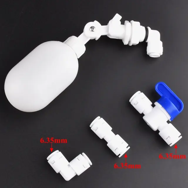 Suporte Automático de Fixação para Vidro de Aquário com Reabastecimento de Água e Válvula Flutuante