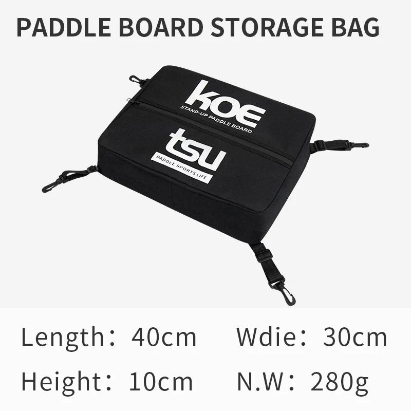KOETSU Paddleboard Deck Bag, Elastic Mesh Saco De Armazenamento para Paddle Board, Prancha De Surf, Caiaque, Barco, Canoa E Rafting - Image 1