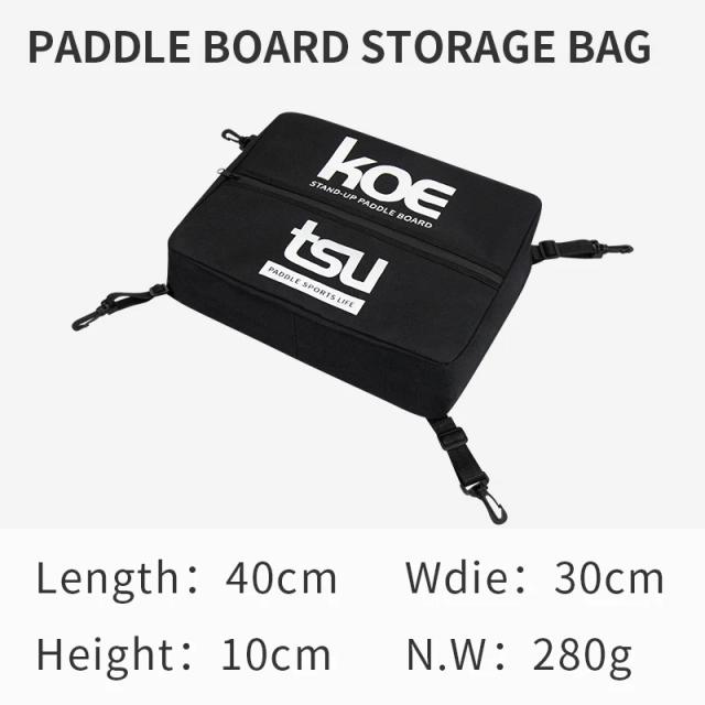 Saco de Armazenamento KOETSU para Paddleboard com Rede Elástica - Ideal para Pranchas de Surf, Caiaques, Barcos, Canoas e Rafting