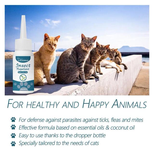 Anti Flea Killer Drops: Solução Eficaz para Insetos em Animais de Estimação, Combatendo Pulgas, Carrapatos e Mais
