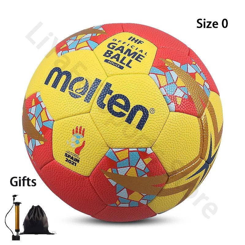 Molten-Handebol Oficial para Adolescentes e Mulheres, Match Training, Brindes, Original, Tamanho 0, 1, 2, 3, HX3400-W1S - Image 1