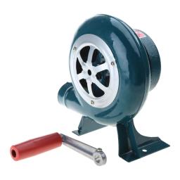 Ventilador de manivela manual para churrasco, 80w, forja doméstica, ventilador de ar para churrasco, com alça manual, ferramenta de cozinha - Image 5