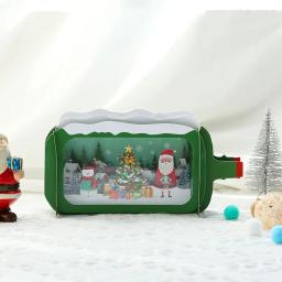 Drift Bottle 3D Obrigado Cartões, Cartão de Natal, Presentes de Celebração Especial, Escreva seus belos desejos festivos para amigos - Image 1