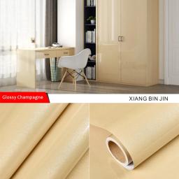 Papel De Parede De Vinil Brilhante Para Decoração De Móveis, Adesivos De Parede Impermeáveis, Adesivo Adesivo Para Mesa De Banheiro E Cozinha - Image 5