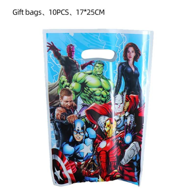 Marvel Superhero Birthday Party Decorações, Os Vingadores Kids Party Supplies, Conjunto de Louça, Balões, Banner, Toalha de Mesa, Pano de fundo - Image 1