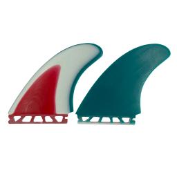 UPSURF FUTURE Fins MR Twin Fins Conjunto de barbatanas de prancha de surf de fibra de vidro com abas únicas Quilhas duplas de surf para funboard, prancha de peixe MR Twin Quilhas - Image 3