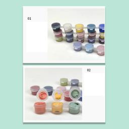 24 pçs pigmentos cerâmicos cores sortidas pintadas artesanato arte underglaze cor pigmento conjunto porcelana esmalte para adultos artistas crianças - Image 4