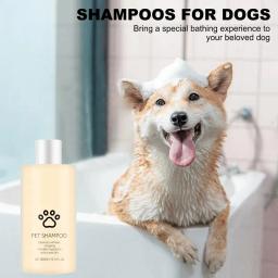 Shampoo para cães 100ml anti coceira shampoo para cães natural suave pet grooming cão lavagem corporal limpeza profunda filhote de cachorro shampoo para - Image 2