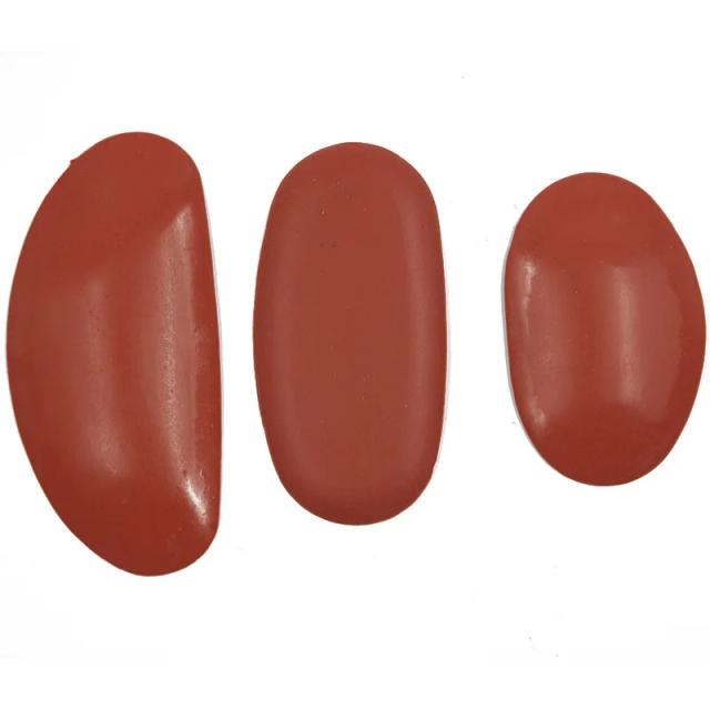 Conjunto de Três Peças de Cerâmica em Silicone com Textura Leve para Modelagem e Escultura em Argila Macia