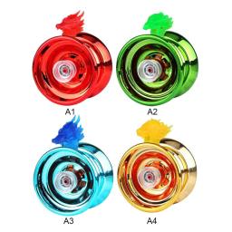 Magia YoYo Liga De Alumínio Profissional Menino Brinquedo Clássico Rolamento De Alta Velocidade Especial Prop Metal Girl Crianças Kid Yo-yo Presente Adulto - Image 4