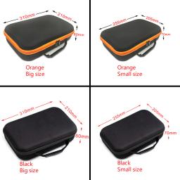 EVA Canvas Storage Bag com esponja DIY, Ferramenta Case para Kit de Ferramentas de Broca, Travel Zipper Bag, Fone de ouvido, Drone, Hard Drive Acessórios - Image 6