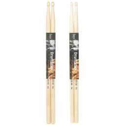 IRIN-tambor varas para instrumento de percussão, peças instrumento musical, alta densidade Drum acessórios, Bege Pair, 5A e 7A - Image 1