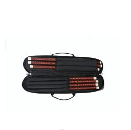 3x4 casos de taco de bilhar 1/2 snooker piscina cue saco portátil leve macio bilhar cue vara bolsa de armazenamento acessórios esportivos - Image 2