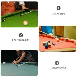 Ponte de bilhar eva aperto plástico antler vara resto altura ajustável portátil snooker piscina acessórios cue suporte - Image 4