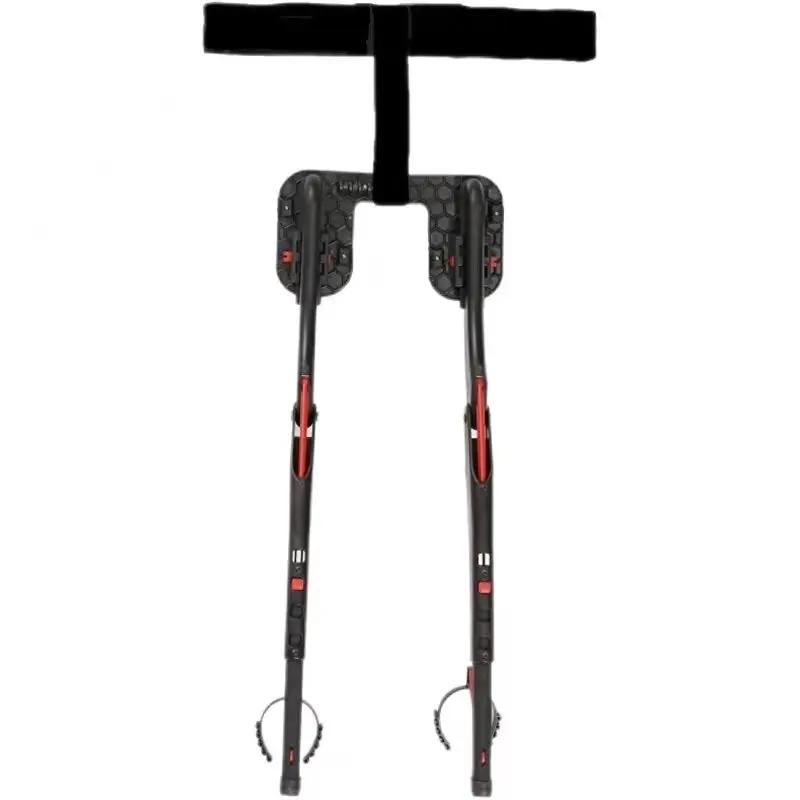 Cadeira dobrável portátil com fezes, assento invisível, fezes ao ar livre, pesca Stand guarda, fábrica, Camping, esportes Wearable - Image 1