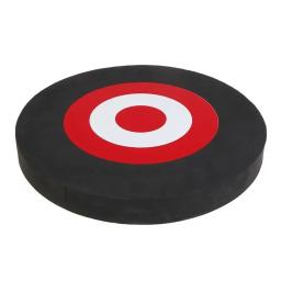 Sportfunsf novo tiro com arco alvo esportes 25*25*3cm tiro com arco preto/branco espuma alvo prática alvo prático durável - Image 3