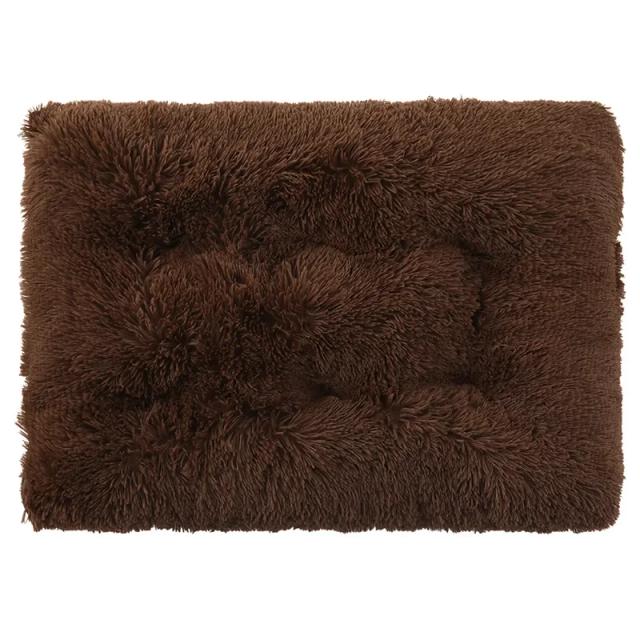 Cama de Pelúcia Longa para Cães e Gatos: Aconchego Ideal para o Inverno