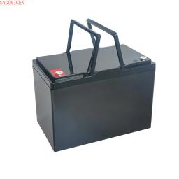 12v 24v lifepo4 bateria caso células solares 12v 30ah 50ah 90ah 105ah 150/180ah lifepo4 bateria caixa de armazenamento rv bateria caixa de plástico - Image 1