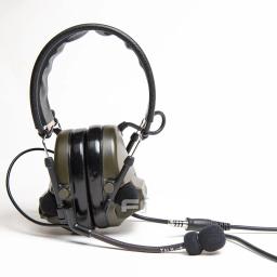 Tactical ComTac III Dual Com Redução de Ruído Headset, fone de ouvido para TCA, TRI, HARRIS, PRC-152, PRC-148, Walkie Talkie Radio - Image 1