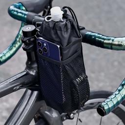 Suporte de garrafa isolado para guidão de bicicleta Garrafa de água de ciclismo Bolsa, MTB, bicicleta, chaleira, saco acessórios - Image 1