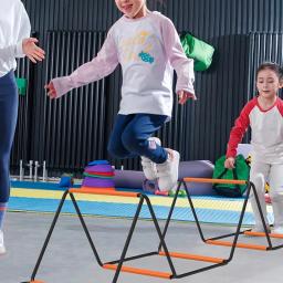 Crianças equilíbrio e coordenação brinquedos multifuncional agilidade escada equipamento de treinamento velocidade para crianças jogos esportivos - Image 2