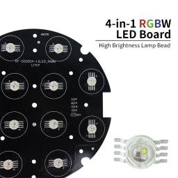Movendo Cabeça LED Board, Iluminação De Palco, Peças De Reparo, RGBW, DMX12X12W - Image 3