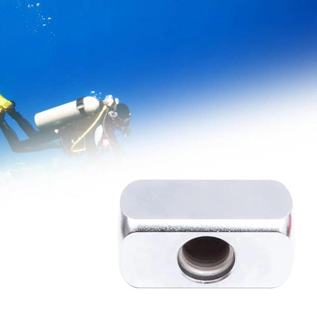 Regulador de Mergulho de Baixa Pressão em Latão - Adaptador Ideal para Snorkeling