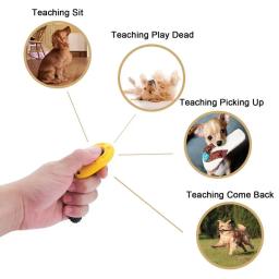 Pet Training Clicker Keyring, Gato, Cães Clicam, Ferramentas de ajuda do instrutor, Botão do filhote de cachorro, Som, Chaveiro Clip, Obedience Training Keyring - Image 6