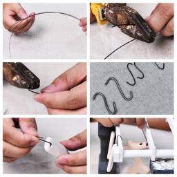 1/2/3mm cerâmica ferramentas de alta temperatura resistente fio de tungstênio pendurado queima cerâmica jóias pequenos objetos forno de fogo 1m - Image 5
