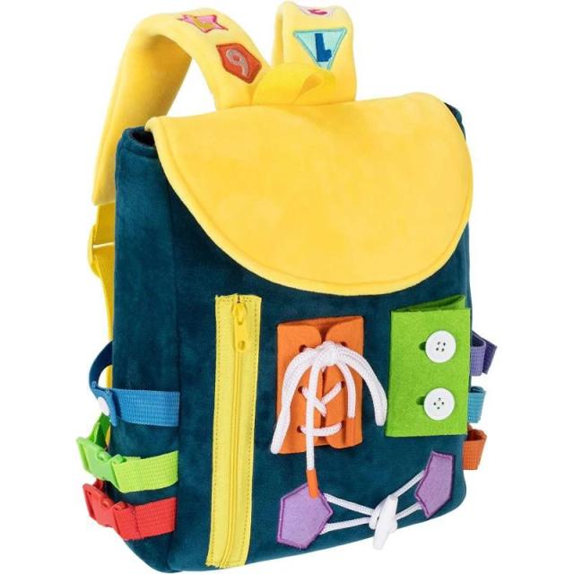 Atividades Sensoriais para Crianças: Mochila Personalizada para Pré-Escolares com Nome