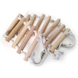 papagaio balanço natural pássaro brinquedo corda ponte suporte poleiro gaiola acessórios para hamsters - Image 5