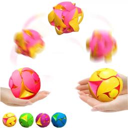 Bola mágica de mudança de cor para crianças, bolas telescópicas, brinquedo criativo divertido, presente de aniversário para esportes - Image 2