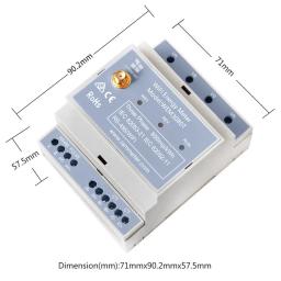 Medidor de Energia Bidirecional, Trilho Din, Assistente Doméstico, Zabbix,NodeRed,Solar PV,CE, Trifásico, MQTT,WiFi,NEM,Modbus TCP, RTU, 150A - Image 4