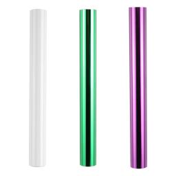 19.3cm x 5m nova folha reativa de toner por impressora a laser e papel laminador holográfico transferência de calor artesanato folhas nova ferramenta diy 2024 - Image 6