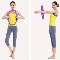 Círculo de exercícios mágicos antiderrapantes com dupla aderência para o assoalho pélvico da coxa, anel durável de Yoga Pilates, treinamento muscular - Image 6
