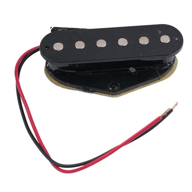 Captadores de Guitarra Telecaster Metal: Alto Desempenho em Estilo Elétrico com Opções em Prata e Preto para Pescoço e Ponte